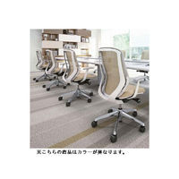 【無料引取付き】C685XW FMR8 |オカムラ シルフィー オフィスチェア ハイバック 樹脂脚 背メッシュ 可動肘付 オレンジ 1脚（直送品）