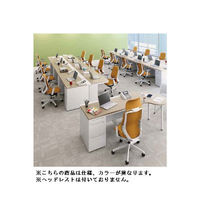 【無料引取付き】C687XW FSG6 |オカムラ シルフィー オフィスチェア ハイバック 樹脂脚 背クッション 可動肘付 ブルーグリーン 1脚（直送品）