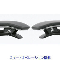 【無料引取付き】CC83BR FPC1|オカムラ コンテッサセコンダ 座クッション ポリッシュ ブラックボディ ブラック 1脚（直送品）