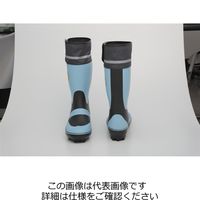 エスコ 25.0cm 長靴(スパイク底) EA910MB-25 1足（直送品）