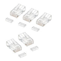 サンワサプライ RJ-45コネクタ(単線用) ADT-RJ45-50SN 1袋(50個入)