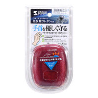 サンワサプライ 低反発リストレストミニ（ワインレッド） W94×D80×H20mm TOK-MU2NWR 1個（直送品）