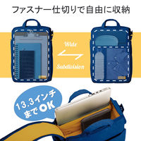 エレコム off toco/3WAY PCバックパック/ネイビー BM-OF01NV 1個