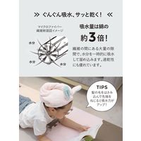 シービージャパン 吸水アニマルヘアターバン コアラ 吸水力3倍 マイクロファイバー 素早く速乾 マシュマロ肌触り 1個