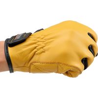 デイトナ HBG-109 カウレザーグローブ イエロー S 17747 1個（直送品）