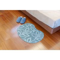 【アウトレット】山崎産業 リーフレッシュ消臭マット　ビーンズ　４５×６０ｃｍ　グレー 4903180196173 １箱（１枚入）（直送品）