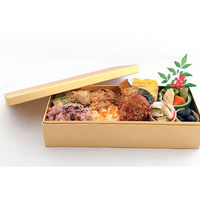 木具輪 金色紙貼箱　外寸235×98×H60ｍｍ　1CS/96個 SD199301-96 １箱(96個)（直送品）