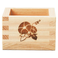 ヤマコー 東濃ひのき/1合桝 四季/四面焼印(無塗装) 12278 1個（直送品）