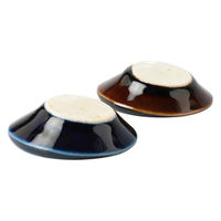 ヤマコー ハス切小皿 飴釉 27979 1個（直送品）