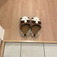 株式会社藤栄 アニマルモップスリッパ ハグモッピ 23~25cm ペンギン HM-002 4545229168989 1足（直送品）