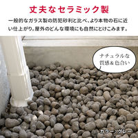 住まいスタイル 音で撃退! セラミック防犯砂利 20L (0.5m2) EXBJ-20L-BRN 1個（直送品）
