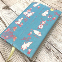 学研ステイフル MOOMIN ムーミン ブックカバー 文庫サイズ 水色 F16057 1セット(1個×3)（直送品）