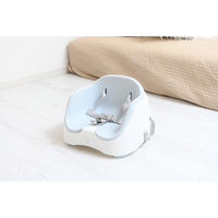 シンセーインターナショナル ベビーチェア ベビーブースターチェア グレー 405777 1個（直送品）