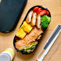 三好製作所 お弁当箱 GEL-COOL dome L 1段 900ml キャビアブラック 423760 1個（直送品）