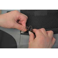 シンセーインターナショナル ペットキャリー 折りたたみ 簡単 ペットクレートワンタッチ S バッグ グレー 439245 1個（直送品）