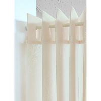 加栄レース アコーディオンカーテン オーナメント柄 フリーカット 150×200cm 469375 1個（直送品）