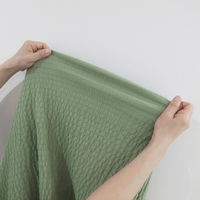 加栄レース ソファカバー 1人掛け用 セパレートタイプ 撥水加工 2枚組 グリーン 469437 1個（直送品）