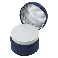 三好製作所 GEL-COOL FIT roundケース 保冷ケース ネイビー 483750 1個（直送品）