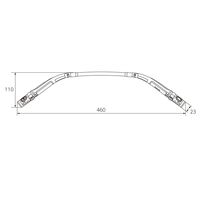 京都機械工具 KTC 320ルーメン 充電式LEDネックライト ネック部フレキシブル AL814N 1個（直送品）