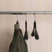 すべりにくいスリムジャケットハンガー VH-01 1セット（1セット(3本組)×5）型崩れ防止 洗濯物干し 伊藤忠リーテイルリンク