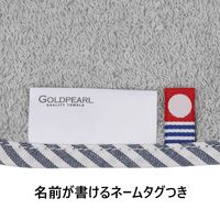 今治製 ループつきハンドタオル ベージュ 1セット（1枚×5） 国産 ノベルティ 個包装 ご挨拶 子ども用 キッチン用 田中産業