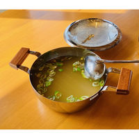 玉虎堂製作所 両手鍋 16cm BENRI鍋 ステンレス製 日本製 427076 1個（直送品）