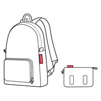 reisenthel リュック MINI MAXI RUCKSACK BLACK 438116 1個（直送品）