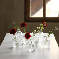 SOW 花瓶 プチフラワーベース クリア キャトル 490944 1個（直送品）