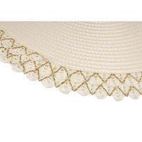 ルークラン ランチョンマット アプリクス ラウンドナチュレ ホワイト 494738 1個（直送品）