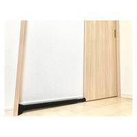 ハイロジック つっぱり建具ガード ブラック 1本入 60497 1個（直送品）