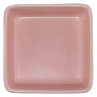 ルークラン フードボウル ループ ディッシュ ピッコロ 陶器 犬 猫 ペット ライトピンク 447685 1個（直送品）