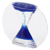ルークラン 逆砂時計 観賞用 アプリクス ゴーアップ ディスク ブルー 449300 1個（直送品）