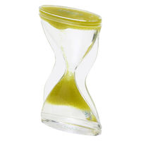 ルークラン 逆砂時計 観賞用 アプリクス ゴーアップ フロー ライム 449307 1個（直送品）