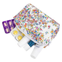 美研繊維 ポーチ オーガニックコットン 100% Sサイズ 和柄 彩花 461399 1個（直送品）