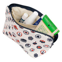 美研繊維 ポーチ オーガニックコットン 100% Mサイズ 和柄 祭 461410 1個（直送品）