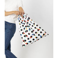 美研繊維 エコバッグ あずまトート ドット 綾 水玉 461483 1個（直送品）