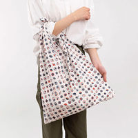 美研繊維 エコバッグ あずまトート 小柄 かくれ千鳥 祭 462055 1個（直送品）