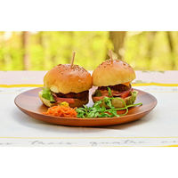 スワンソン商事 プレート アカシア 薄型プレート ラウンド 直径23cm 484306 1個（直送品）