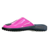 アセット スリッパ 外履きサンダル クロ 約23.5cm ピンク 485781 1個（直送品）