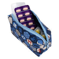 美研繊維 ポーチ オーガニックコットン 100% Sサイズ 和柄 六角 461401 1個（直送品）