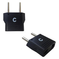 カシムラ 電源ケーブル 3ピン変換プラグ付き NTI-105 1個（直送品）