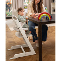 ストッケ トリップトラップ チェア ビーチ/ホワイト 1台（直送品）