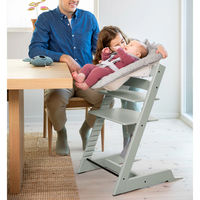 ストッケ トリップトラップ チェア ビーチ/グレイシアグリーン 1台（直送品）