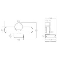 I ・O DATA(アイ・オー・データ) マイク・スピーカー一体型WEBカメラ(USB2.0接続) USB-AIOC2 1台（直送品）