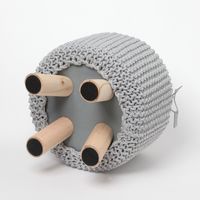 ロープスツール グレー LAKOLE/ラコレ