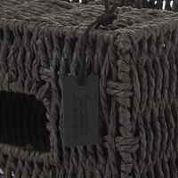 ペーパーティッシュ&リモコン収納ボックス グレー LAKOLE/ラコレ