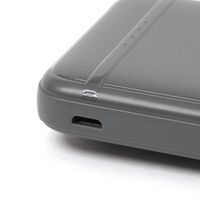 ケーブルモバイルバッテリー チャコール LAKOLE/ラコレ