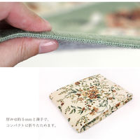 萩原 ベルギー製モケットラグ ロイヤルパレス アムール 2300×2300mm グリーン 240609734 1枚（直送品）