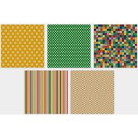 デザインフィル オリガミ 15角 ブロック クラフト 34502006 1セット(2冊)