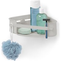 umbra（アンブラ） フレックス ジェルロック コーナービン グレー 98455 1個（直送品）